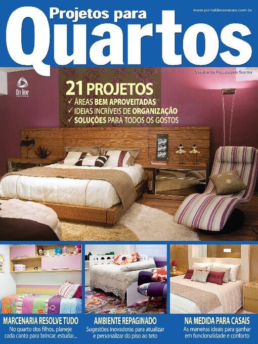 Title details for Projetos para Quartos by Online Editora - Available